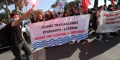 Réforme des retraites: grosse mobilisation à Nice, mais des jeunes bien timides