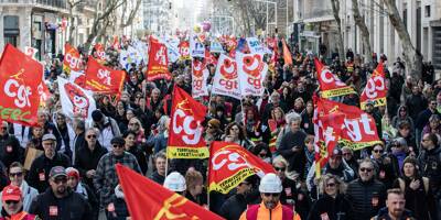 Grève du 7 mars: Toulon prise en tenaille par 25.000 manifestants