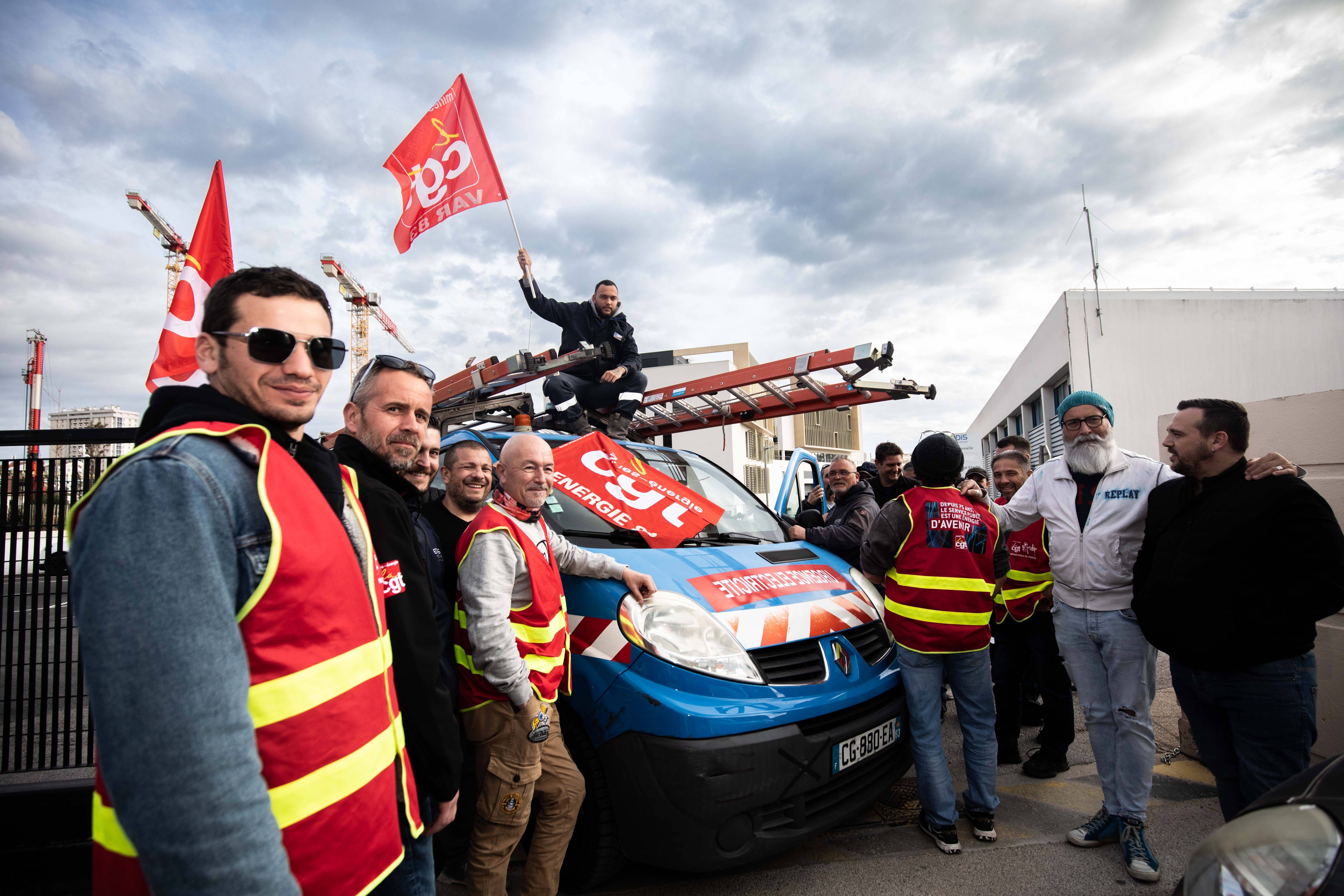 Pour lutter contre la réforme des retraites, des coupures de courant très localisées ont eu lieu dans le Var