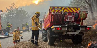 Encore 80 pompiers mobilisés cette nuit à Briançonnet pour le dernier incendie actif dans les Alpes-Maritimes