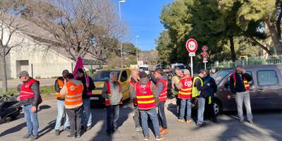 Retraites: blocage de l'incinérateur de Lagoubran à Toulon