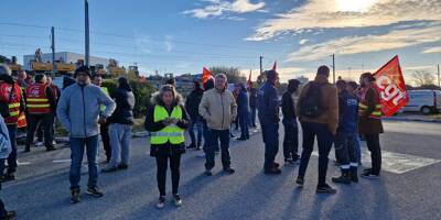Retraites: Le blocage du dépôt pétrolier de Puget-sur-Argens devrait perdurer jusqu'à 13 heures