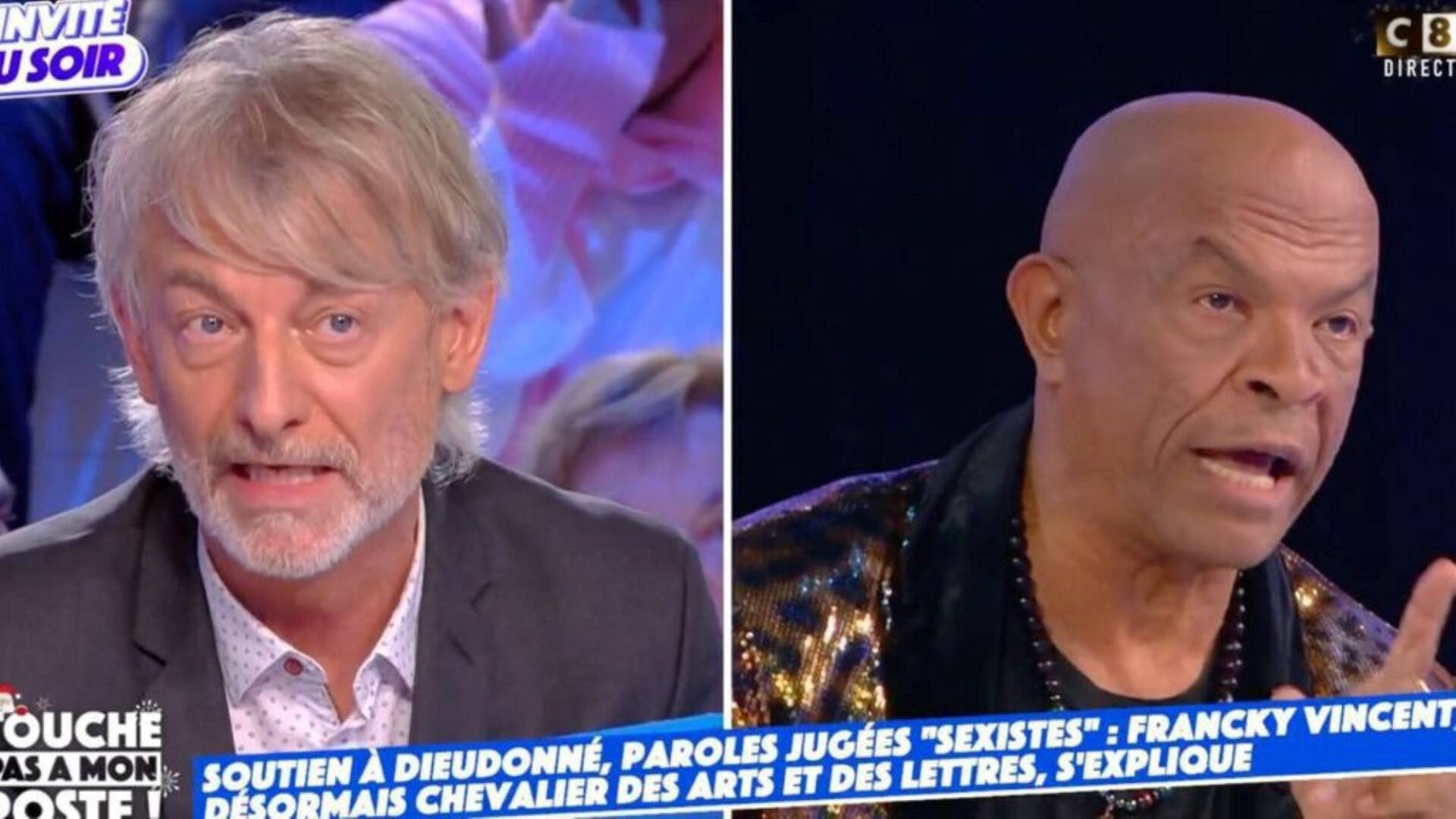 Traité d'antisémite chez Hanouna, Francky Vincent réclame 90.000 euros à Gilles Verdez et Matthieu Delormeau