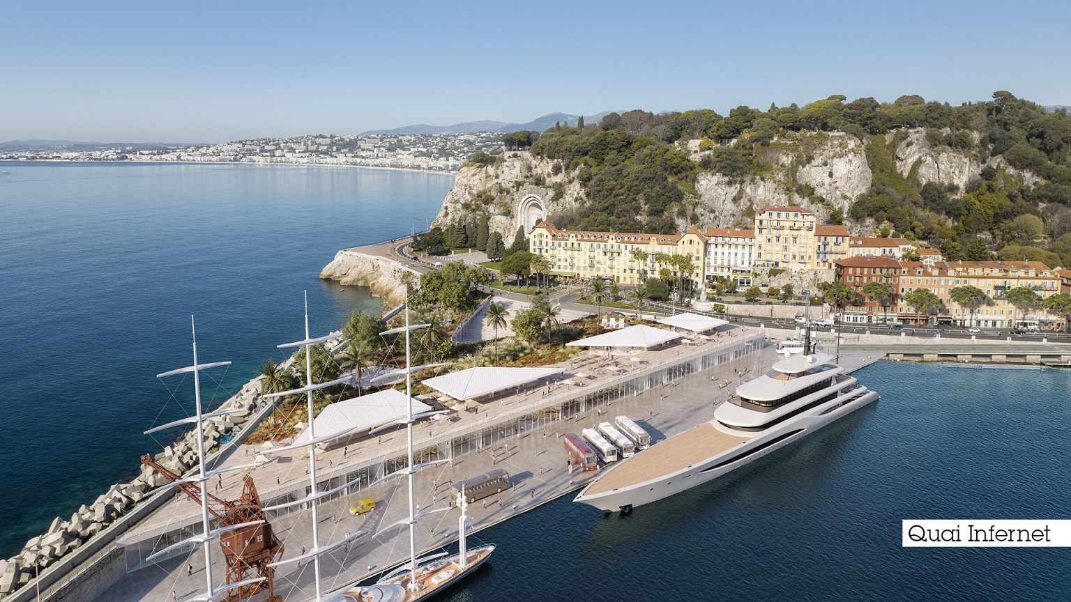Surprise, Christian Estrosi annonce la création d'un palais des congrès... sur le port de Nice