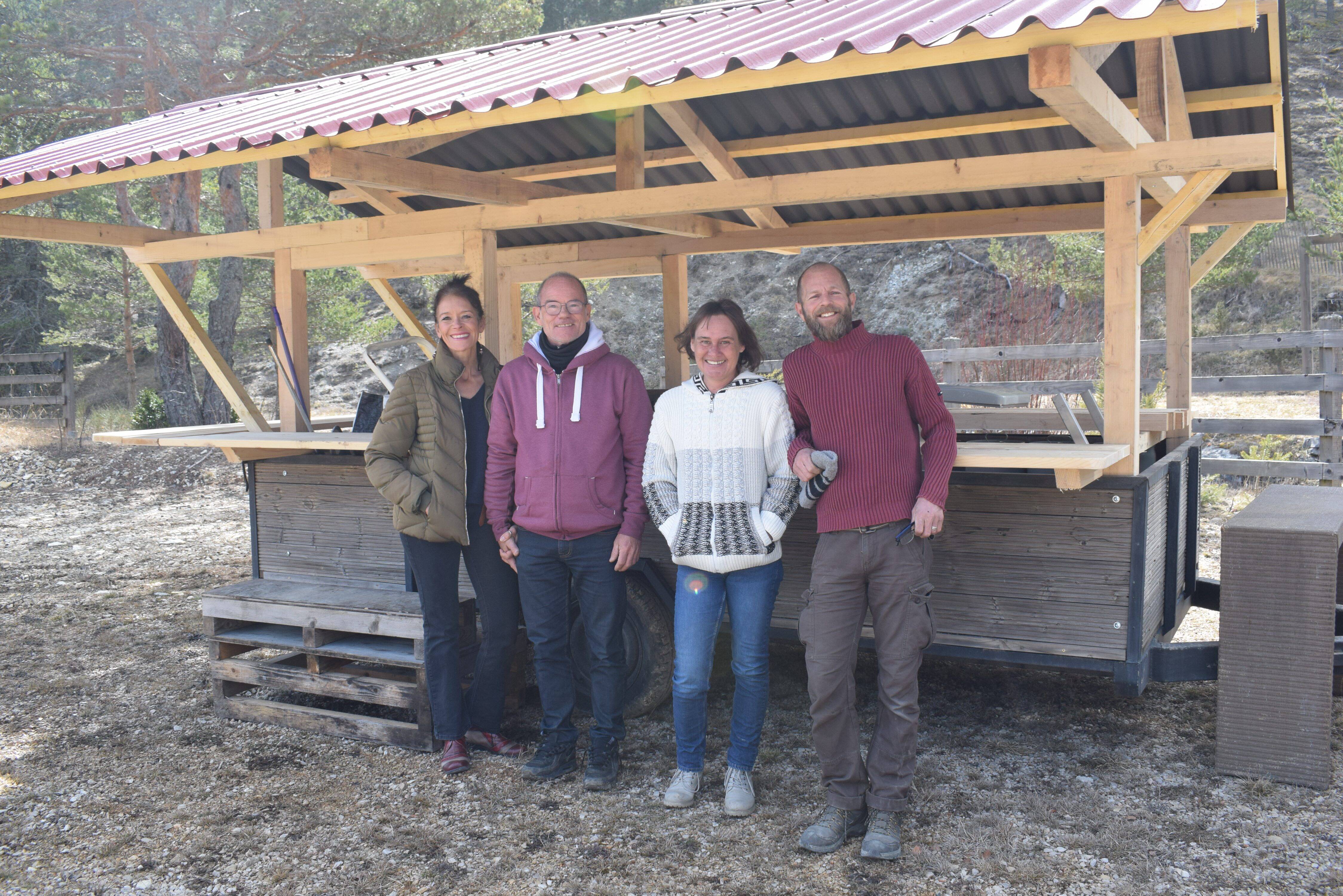 Dans le pays grassois, un nouveau jour se lève, et c'est au domaine de l'Auspelière à Gréolières