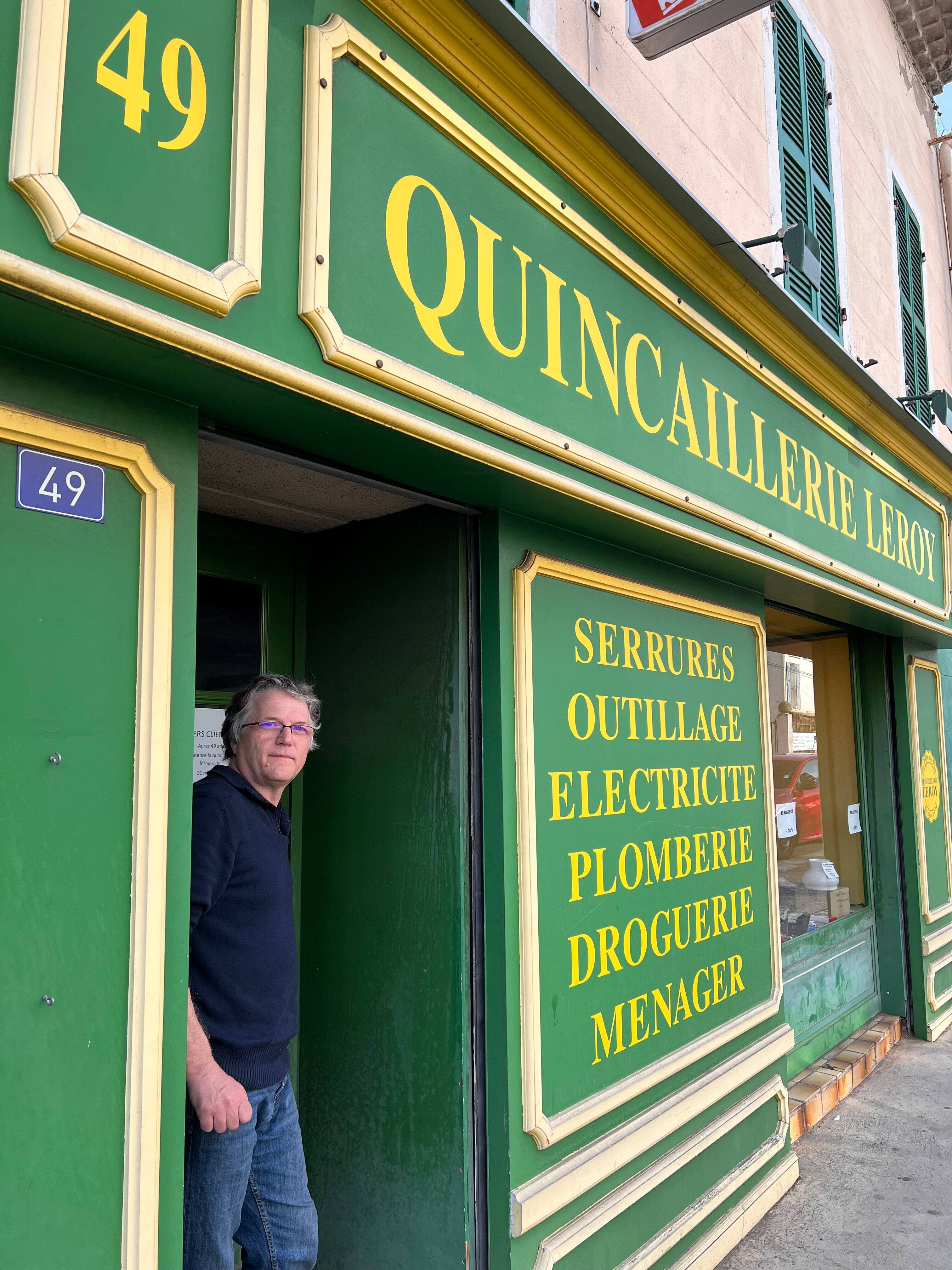 La quincaillerie Leroy ferme ses portes à Brignoles: la fin d'une histoire familiale de près de 50 ans