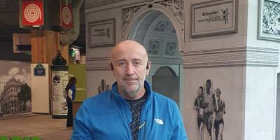 Yannick Simon, le maire de Cabasse, au marathon de Paris pour les soignants