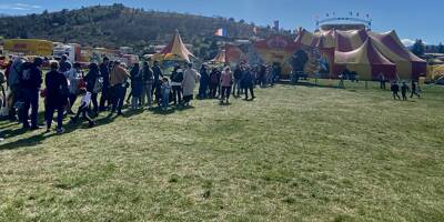 Le cirque Zavatta au Grand-Pré de Levens divise le village