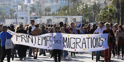 Ils étaient 180 participants à la marche du Printemps des migrations, l'événement qui agace la mairie de Nice