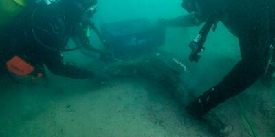 Après les cinq canons découverts en janvier, les archéologues ont fait une nouvelle découverte dans les eaux du port Vauban