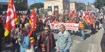 Réforme des retraites: une mobilisation en légère baisse à Draguignan