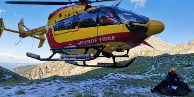 Deux secours en hélicoptère coup sur coup à la suite de chutes dans les Alpes-Maritimes