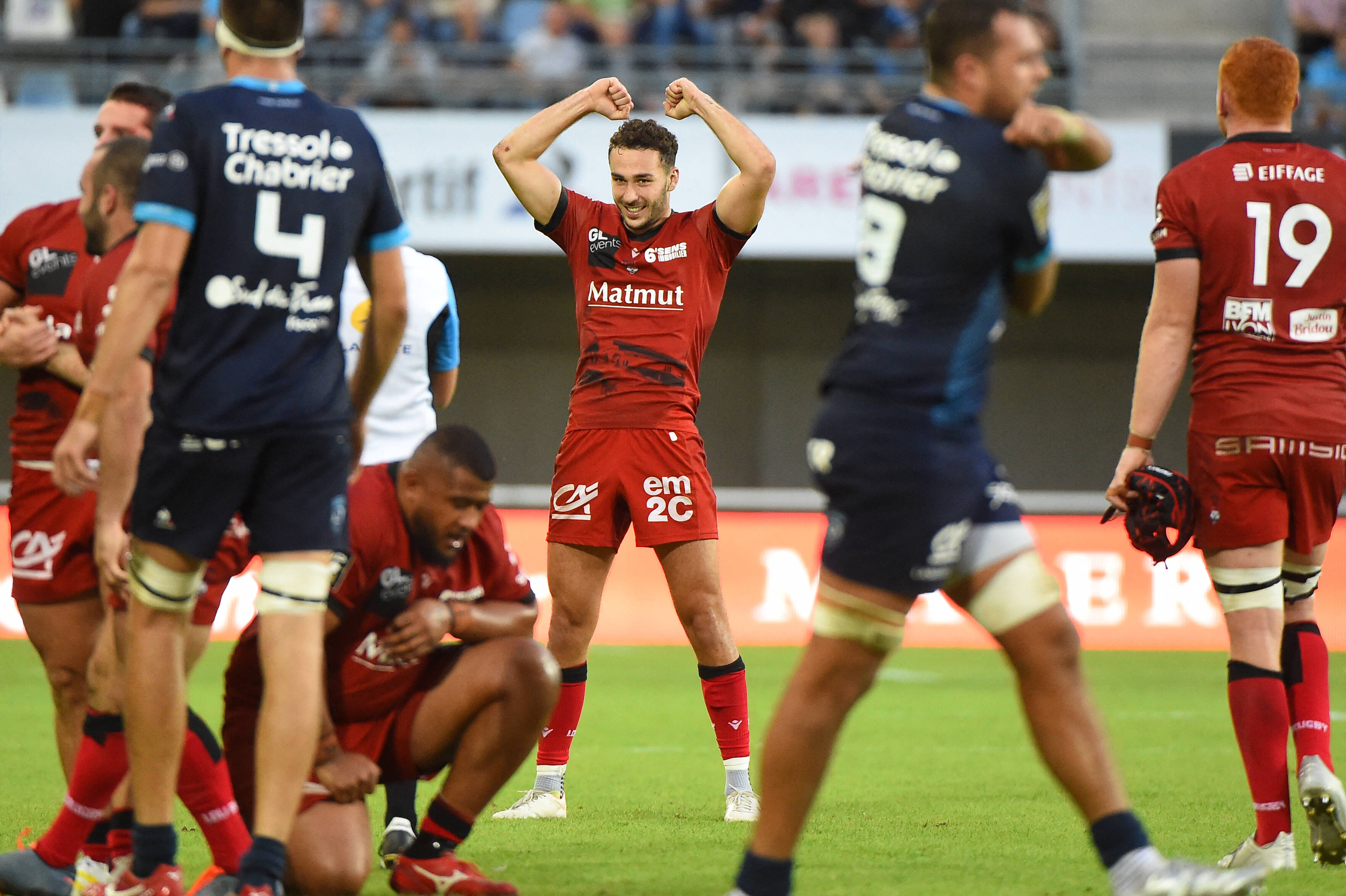 "J'étais un vrai supporter du RCT": l'ouvreur lyonnais Léo Berdeu se confie avant le quart de finale Toulon-Lyon