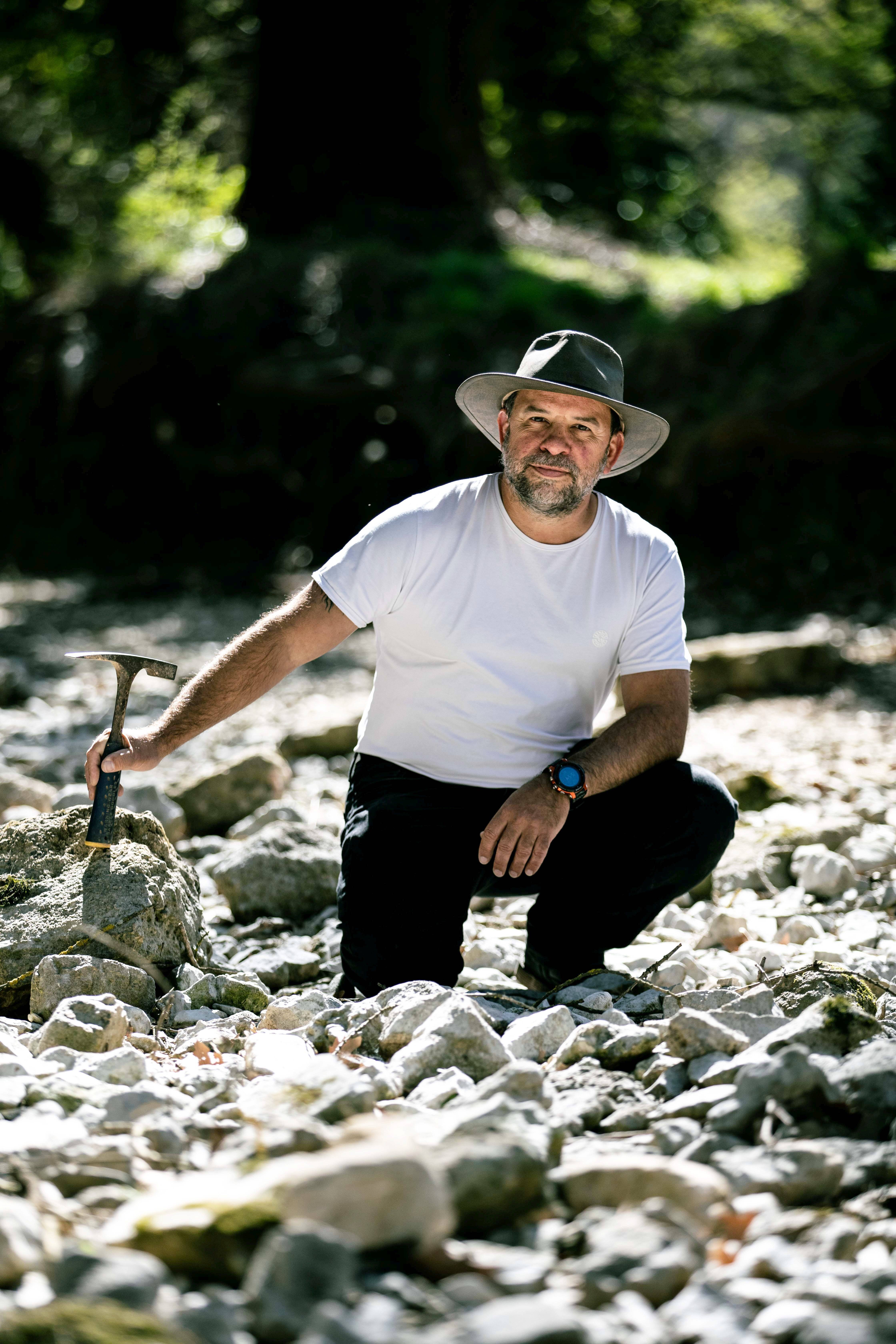 "J'ai travaillé sur des périodes tellement vieilles que les dinosaures n'existaient pas encore": le Varois Stephen Giner décrypte le passé