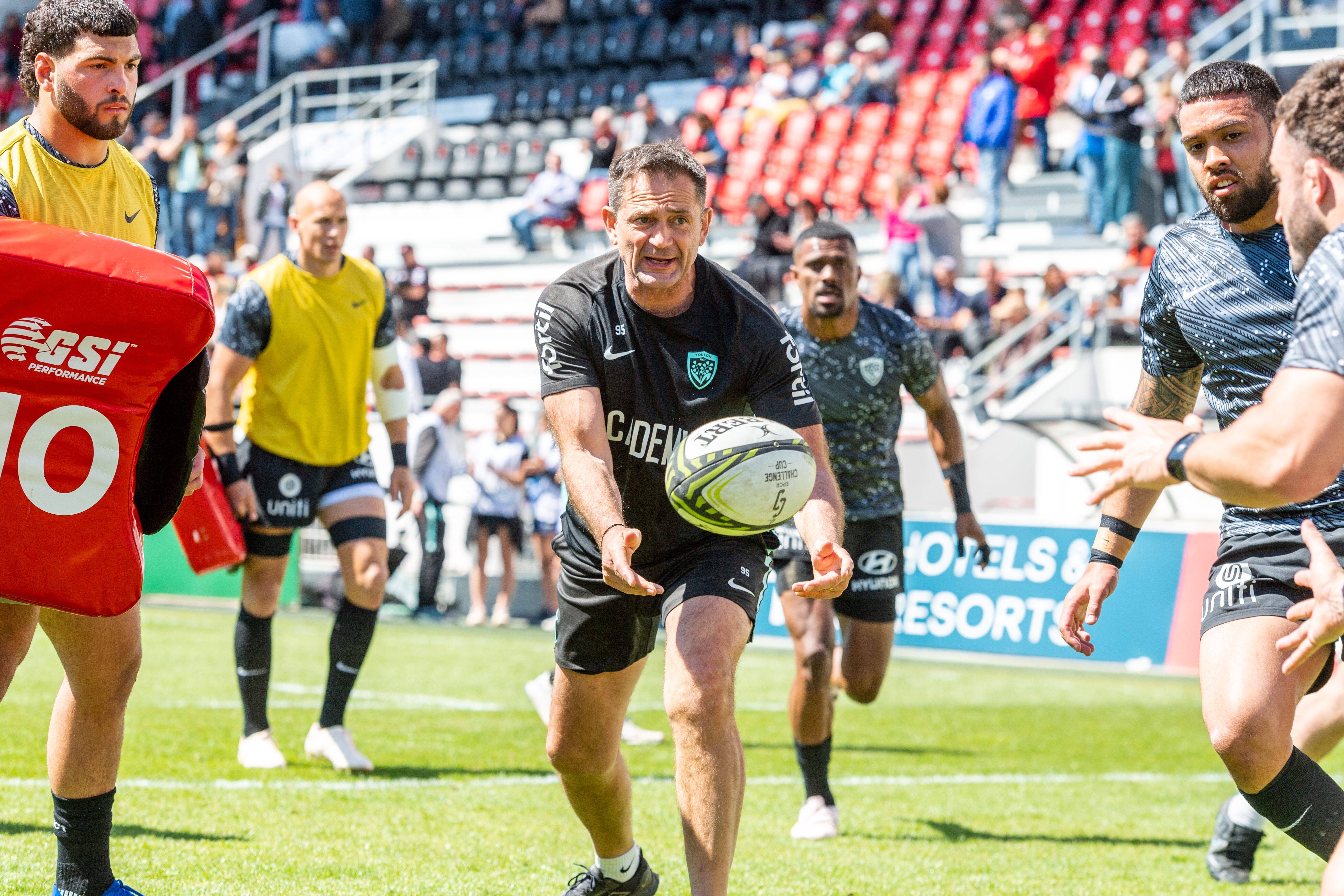 "Je reste un Méditerranéen": les confidences de Franck Azéma avant le match du RCT contre Perpignan