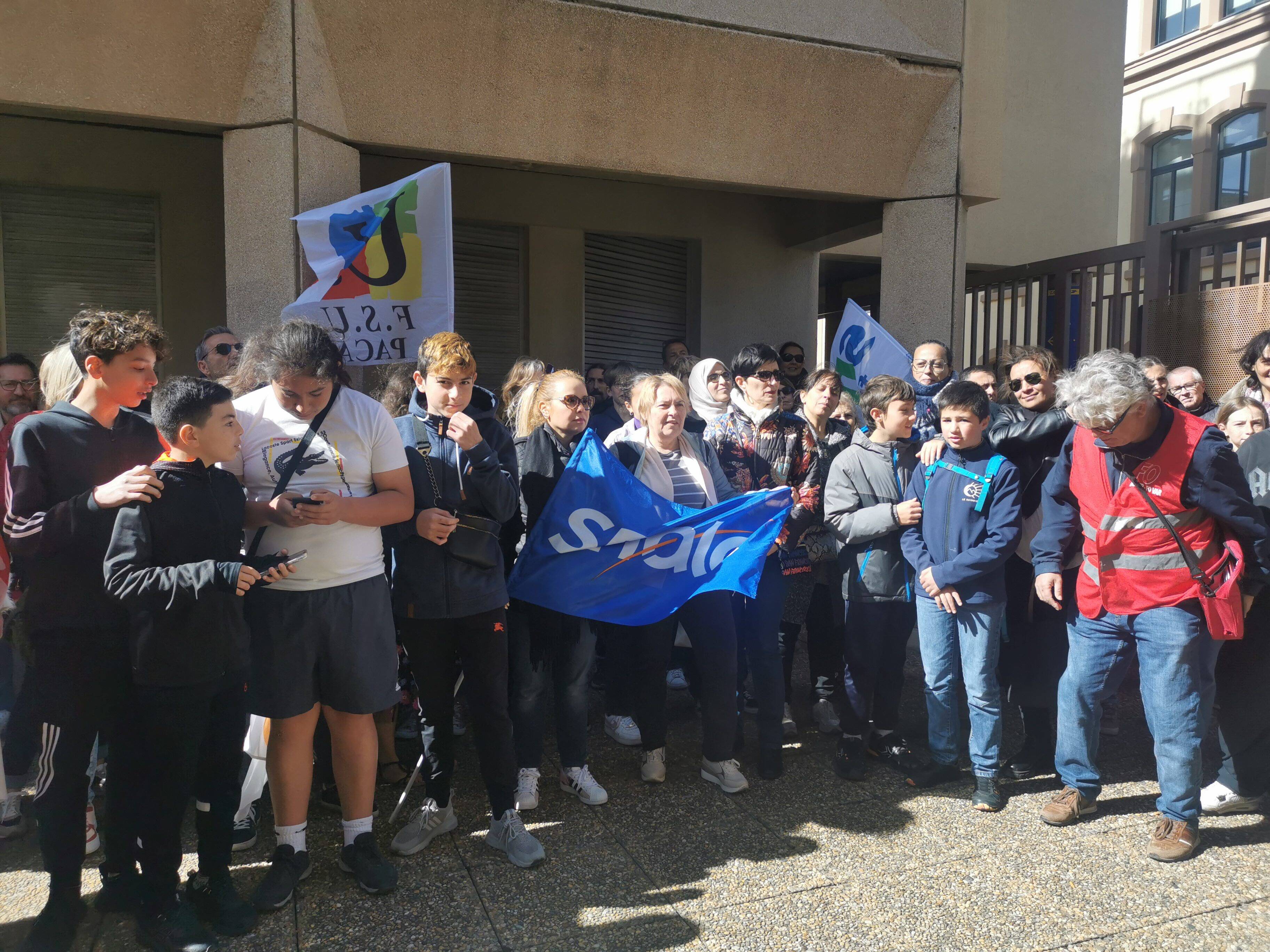 La colère monte d'un cran au collège des Pins d'Alep à Toulon
