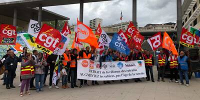 Réforme des retraites: à Toulon, les syndicats promettent un 1er mai historique