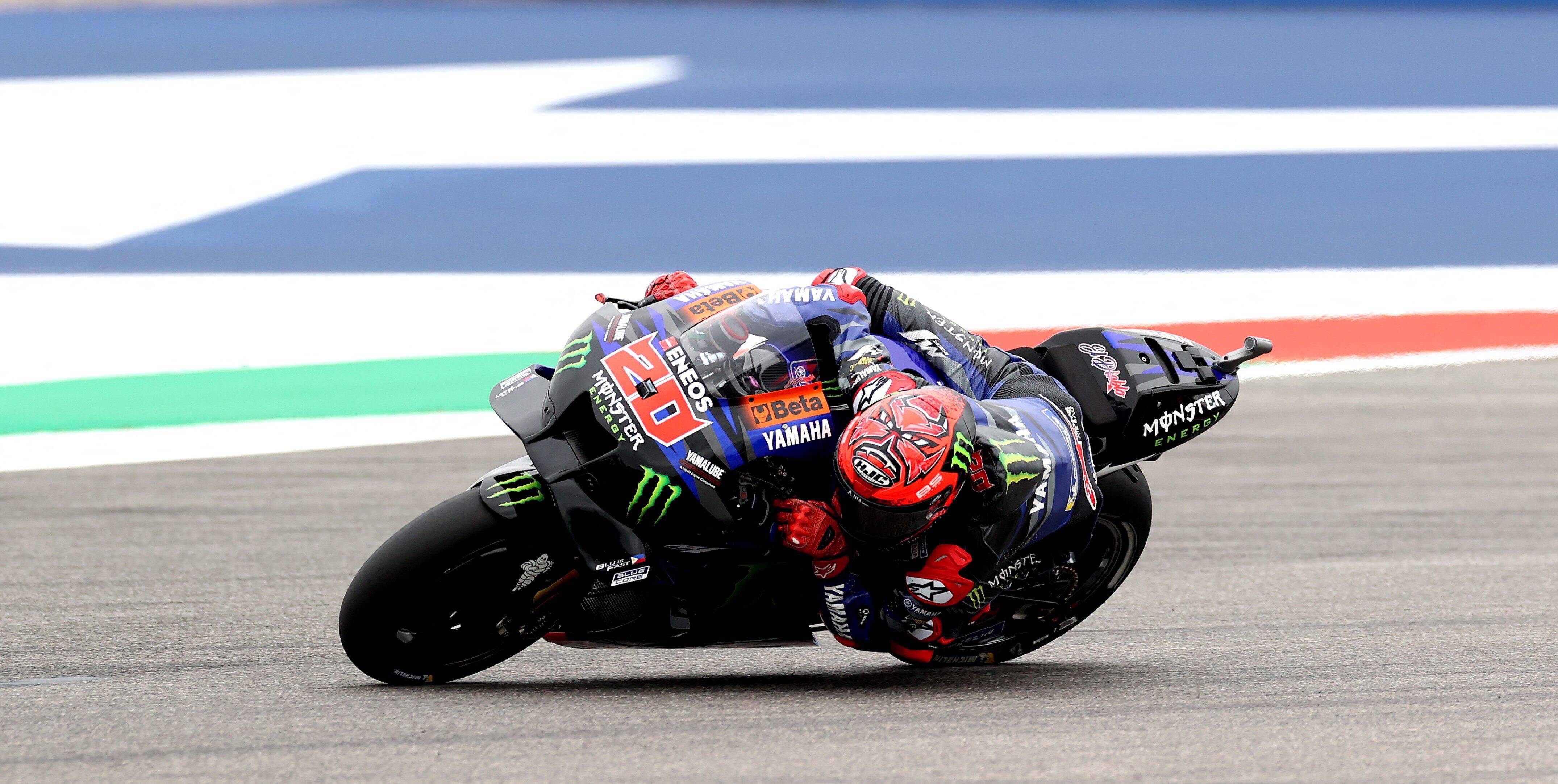 Fabio Quartararo septième des qualifications du Grand Prix des Amériques MotoGP, Francesco Bagnaia en pole