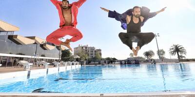 JO 2024: Florent Manaudou mêle la danse et la nage dans un shooting pour promouvoir le bassin olympique d'Antibes