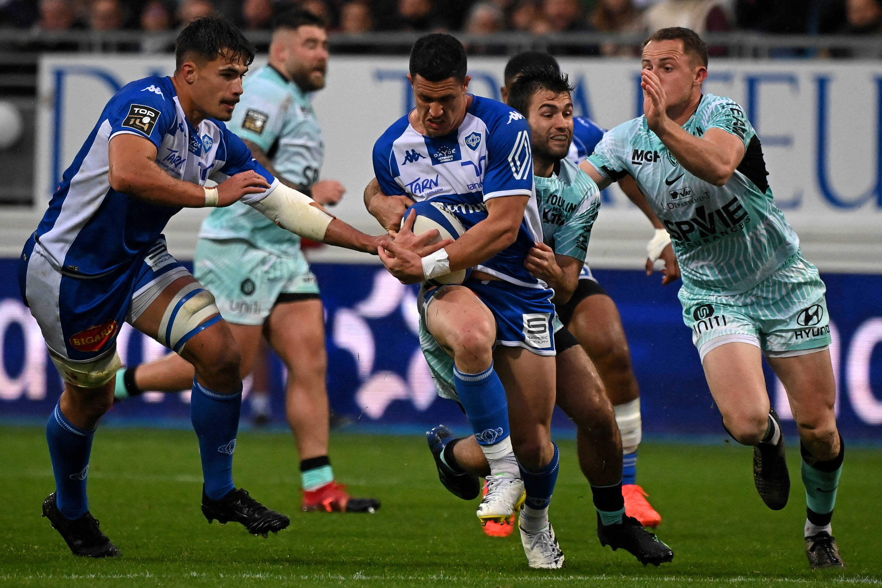 "Un sacré rappel à l'ordre": Thomas Salles réagit après la défaite du RCT à Castres