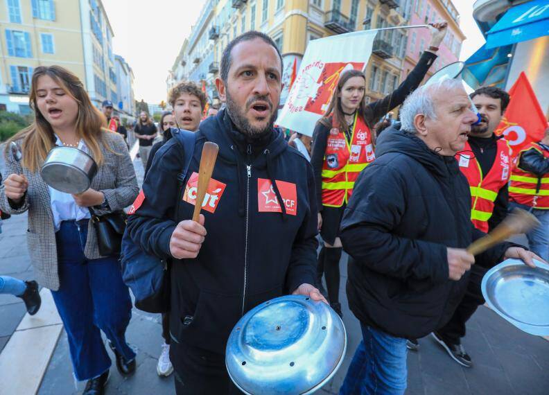 Réforme des retraites: de nouvelles casserolades annoncées ce lundi sur la Côte d’Azur