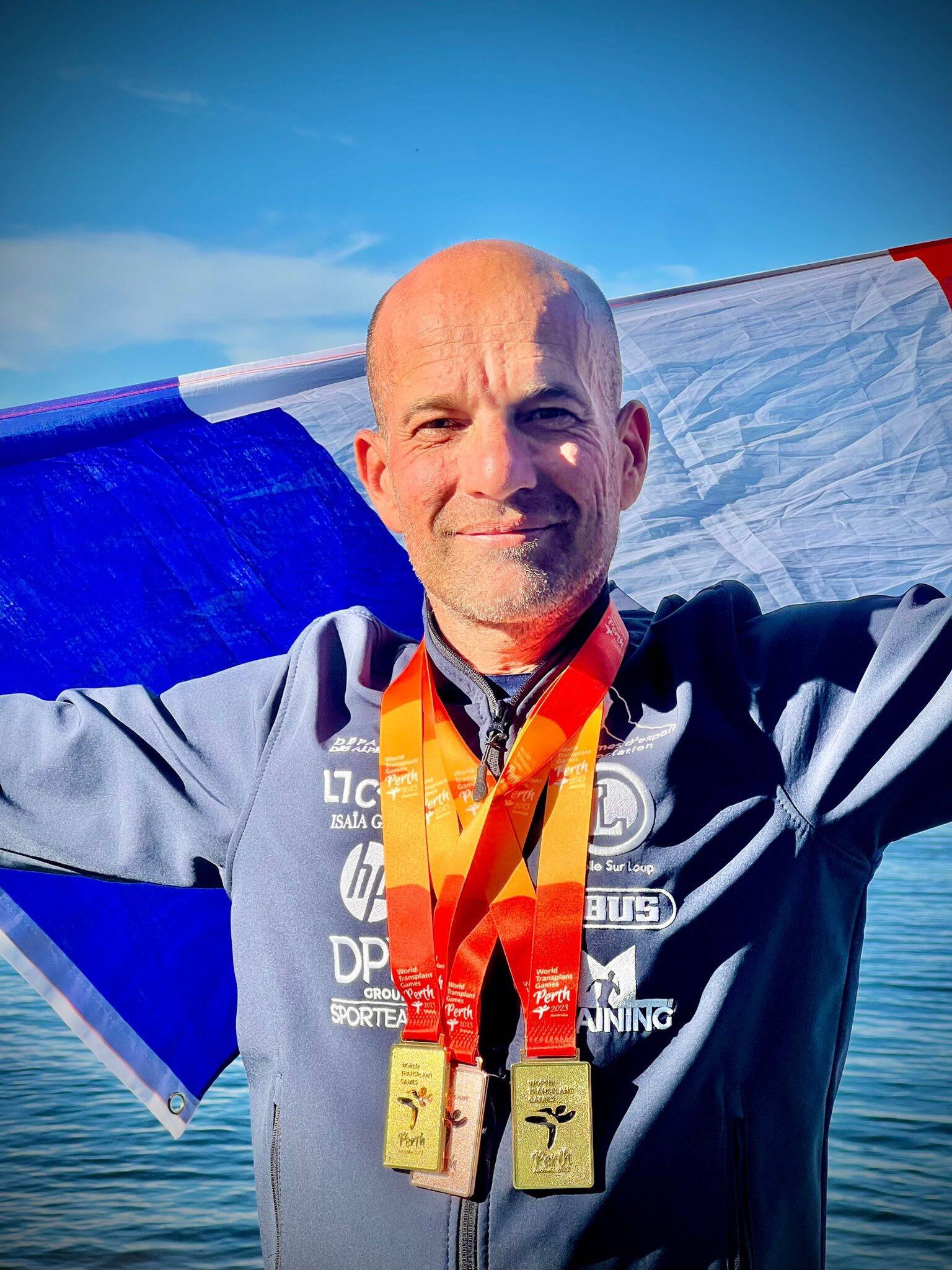 Un Cagnois triple médaillé aux championnats du monde des transplantés