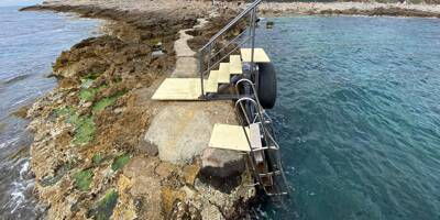 Le propriétaire de cette villa du cap d'Antibes va devoir démonter son escalier et son échelle