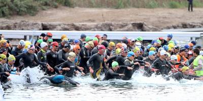 La pluie n'a pas douché le courage des athlètes au Triathlon de Saint-Tropez