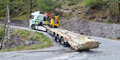 Après une erreur de GPS, un camion bloque l'accès à la vallée de la Gordolasque: la RM 171 coupée à la circulation dans les deux sens