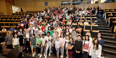 Les écoliers et collégiens de Nice ont décerné le premier prix littéraire jeunesse de la Ville