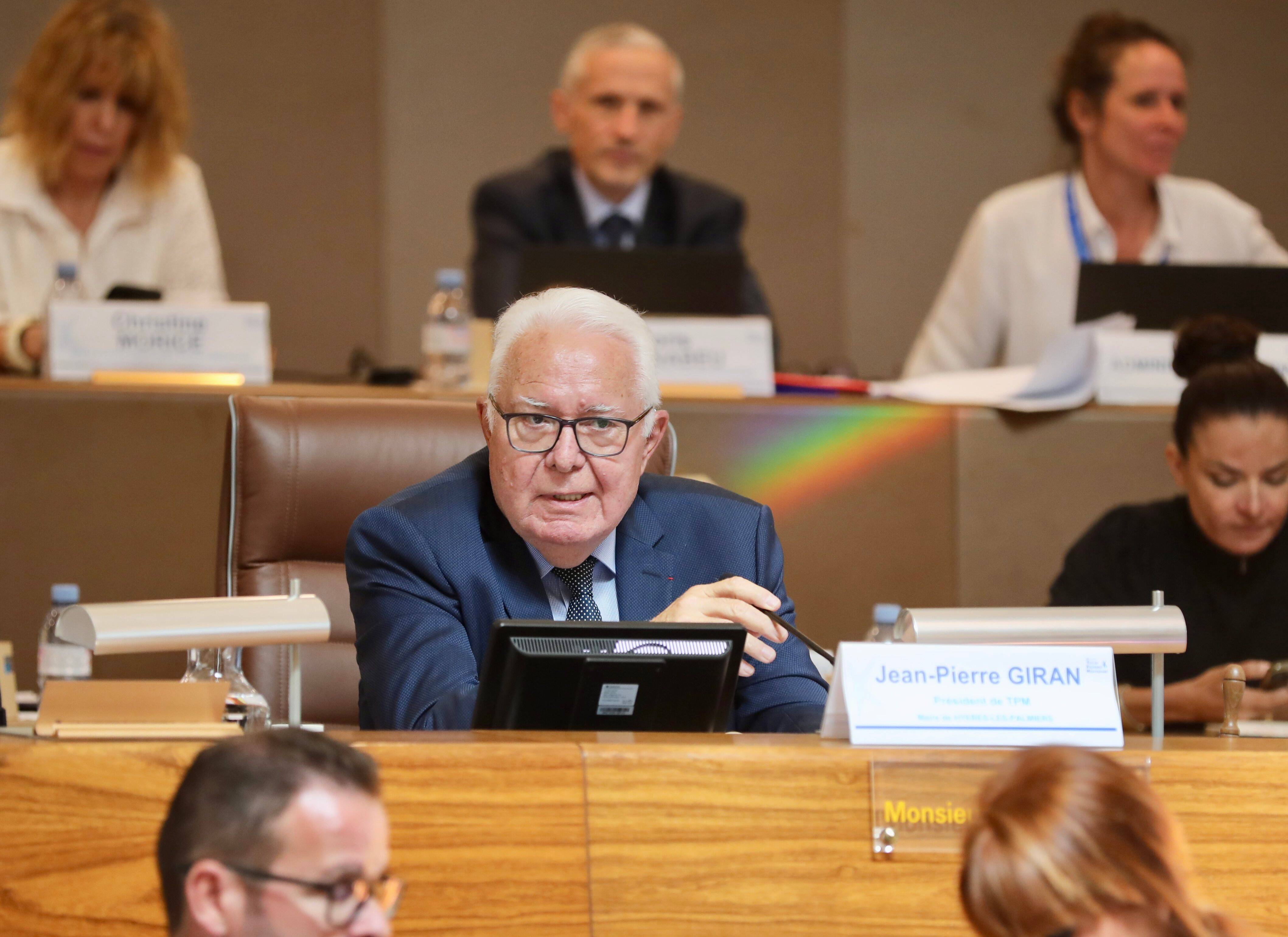 Nouveau président de la Métropole toulonnaise, Jean-Pierre Giran prône la continuité