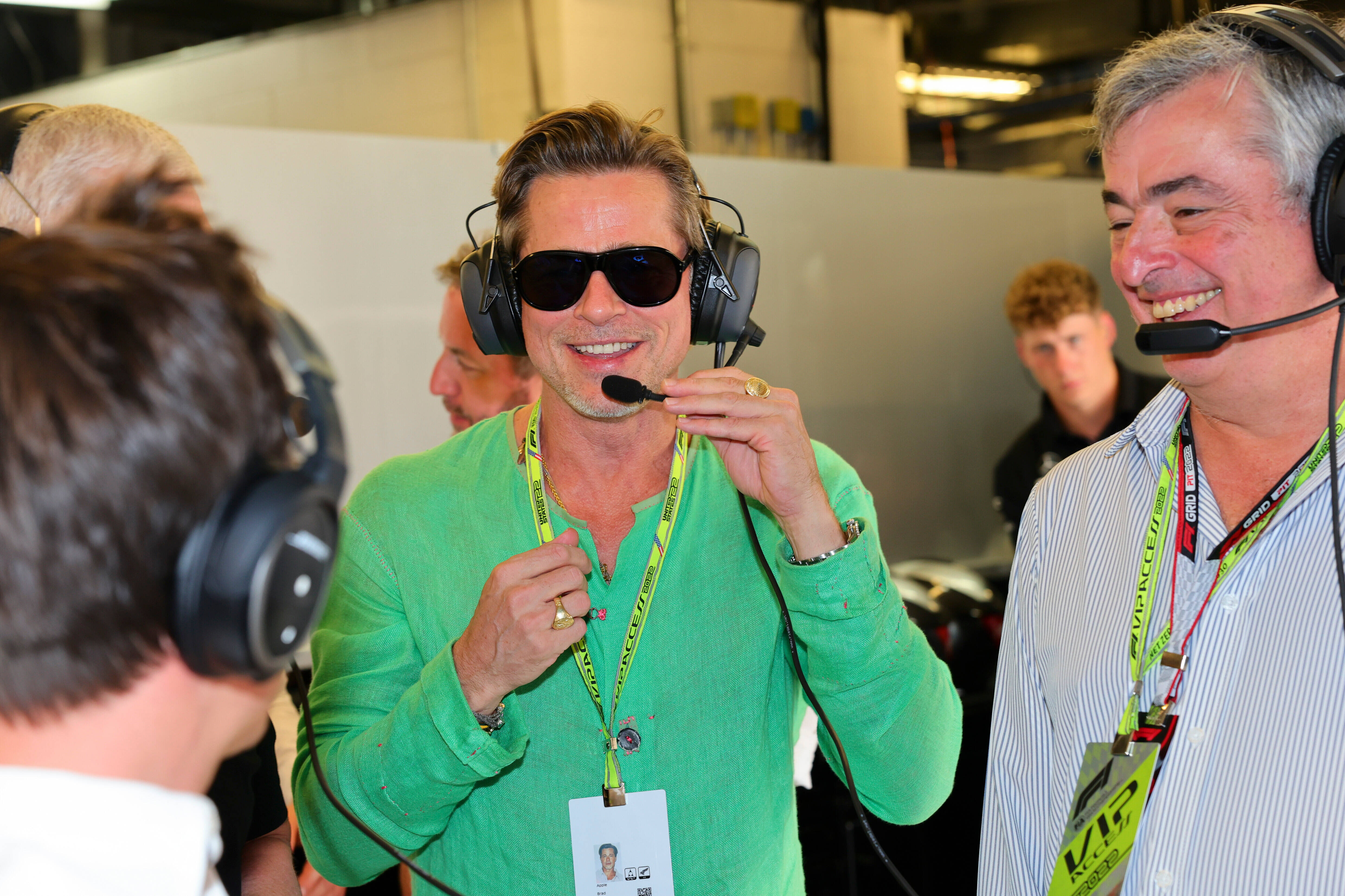 Brad Pitt s'entraîne sur le circuit Paul Ricard du Castellet pour un film sur la F1