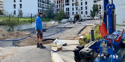 Route privée effondrée à Antibe : l'assureur compte encore jusqu'à dix mois de travaux