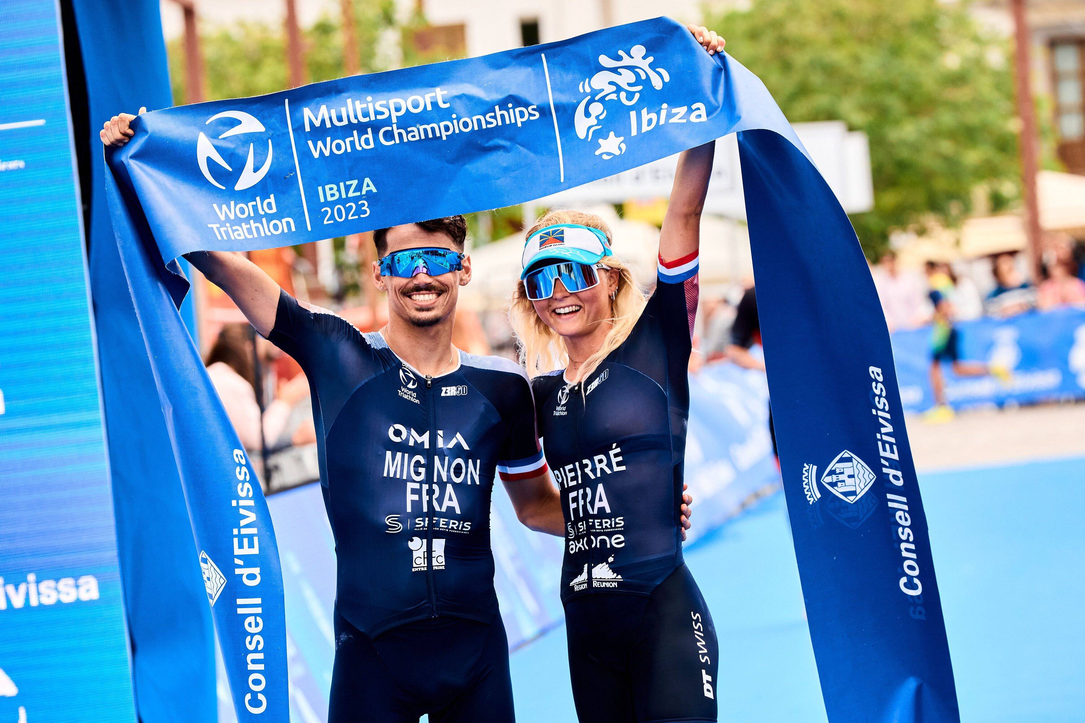 "Le breakdance est aux Jeux, pas le triathlon longue distance": le coup de gueule des champions du monde Clément Mignon et Marjolaine Pierré