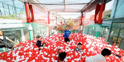 Un centre commercial de la Côte d'Azur installe des jeux pour enfants 