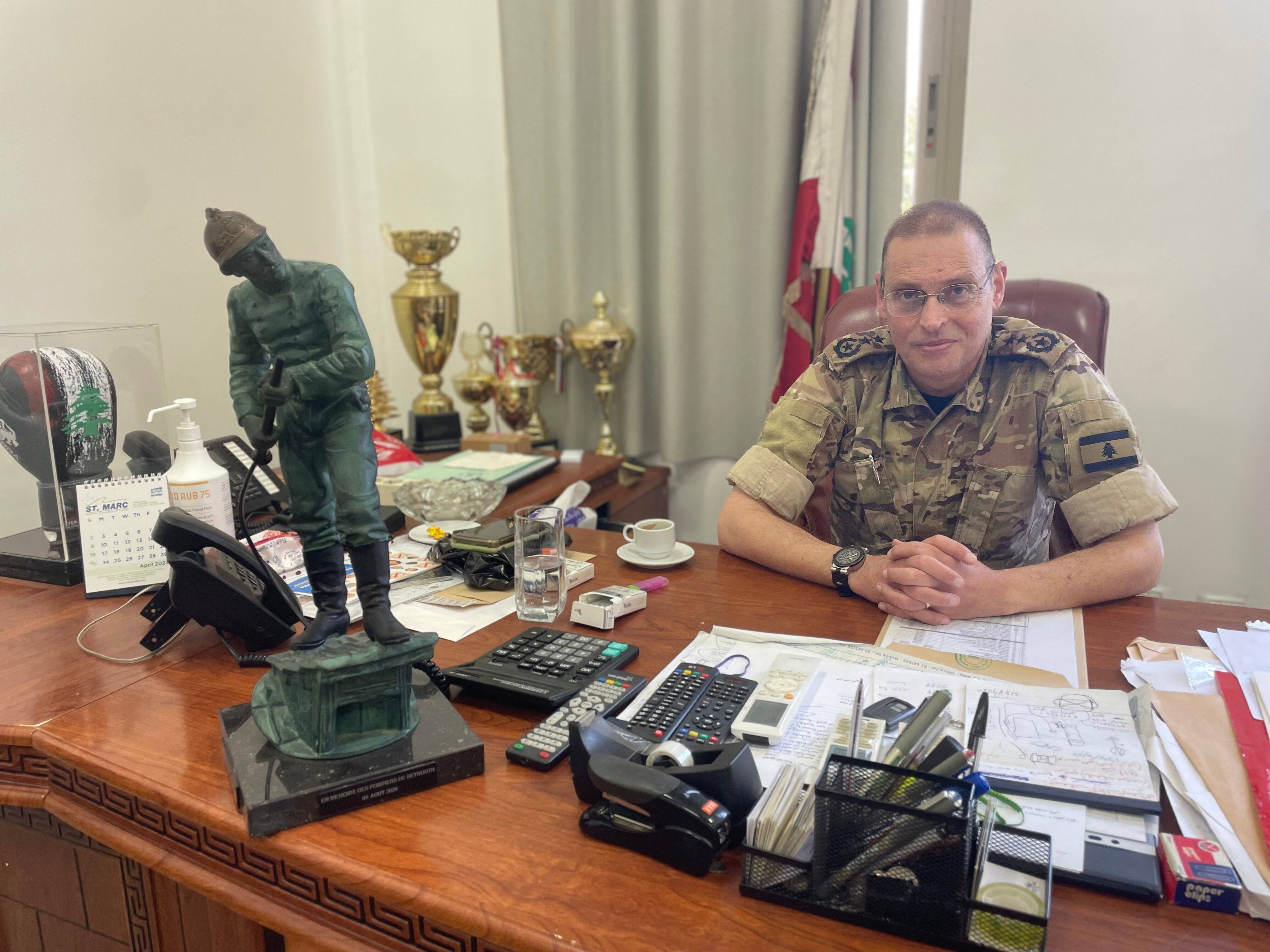 "Il ne savait même pas qu'il ne voyait que d'un Sil": à la caserne de Beyrouth, les pompiers n'ont plus les moyens de se soigner