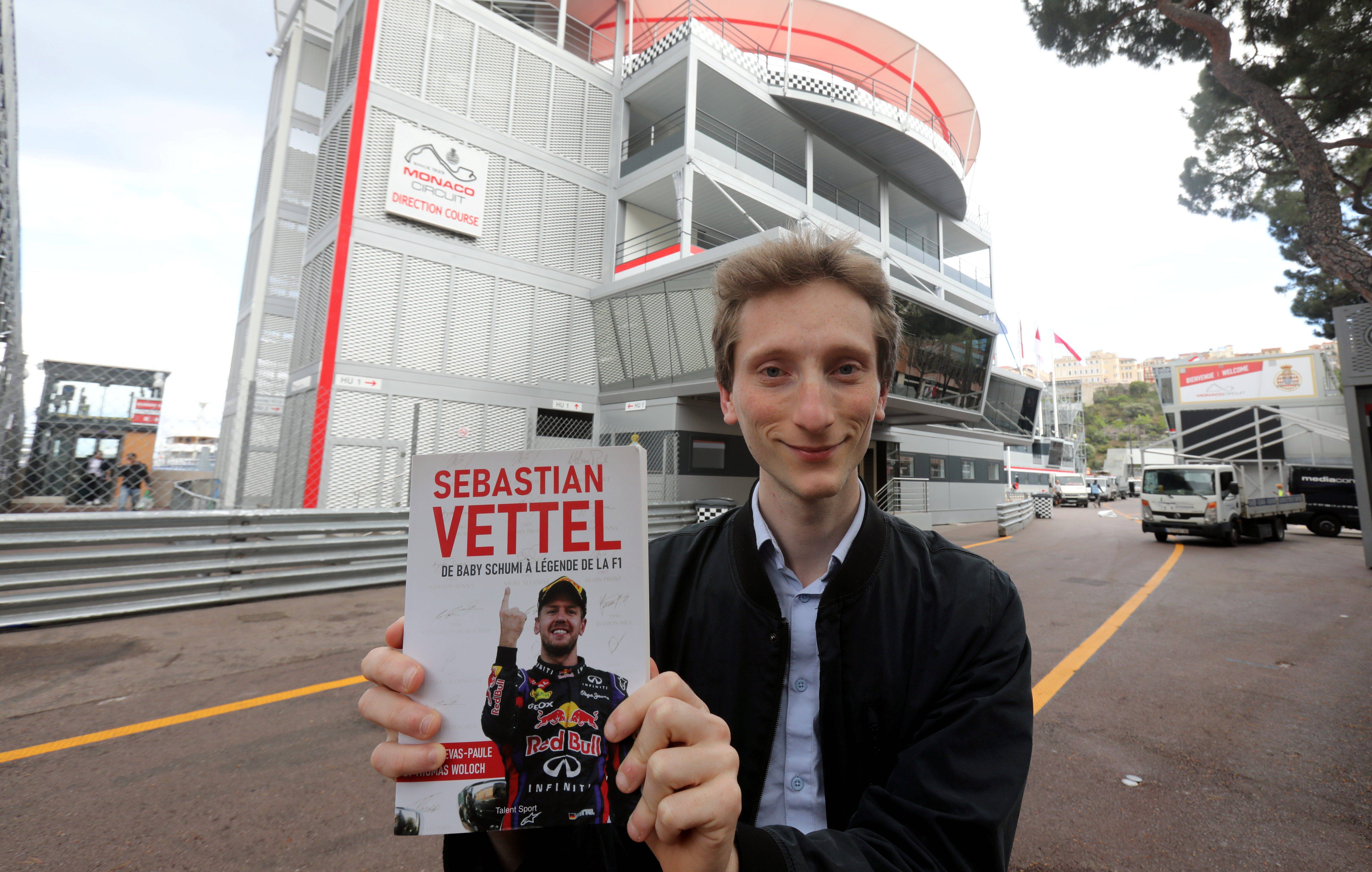 On a rencontré le biographe de Sebastian Vettel sur la pitlane du Grand Prix de Monaco