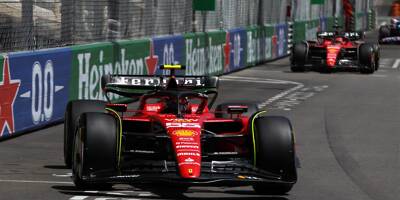 Carloz Sainz place sa Ferrari en tête des premiers essais libres du Grand Prix de Monaco