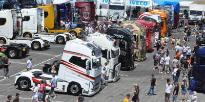 Des milliers de spectateurs au championnat de France camions au Castellet jusqu'à dimanche