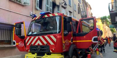 Trois victimes dont une en urgence absolue après un incendie à Draguignan