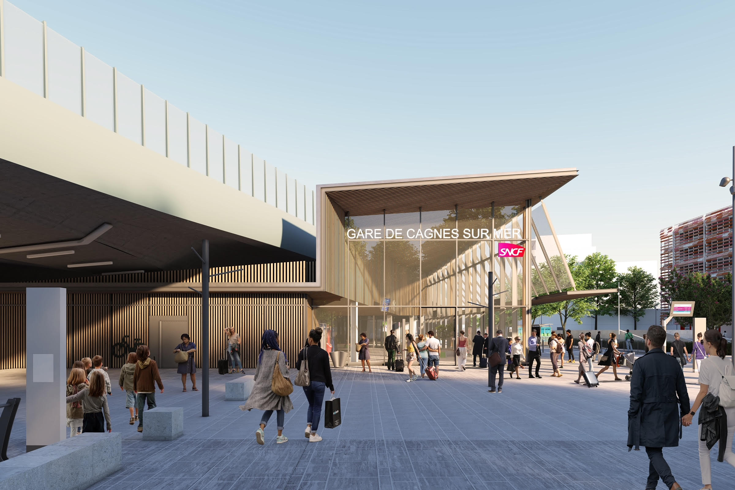 Ce que l'on sait sur la nouvelle gare SNCF de Cagnes-sur-Mer dont les travaux ont commencé ce jeudi