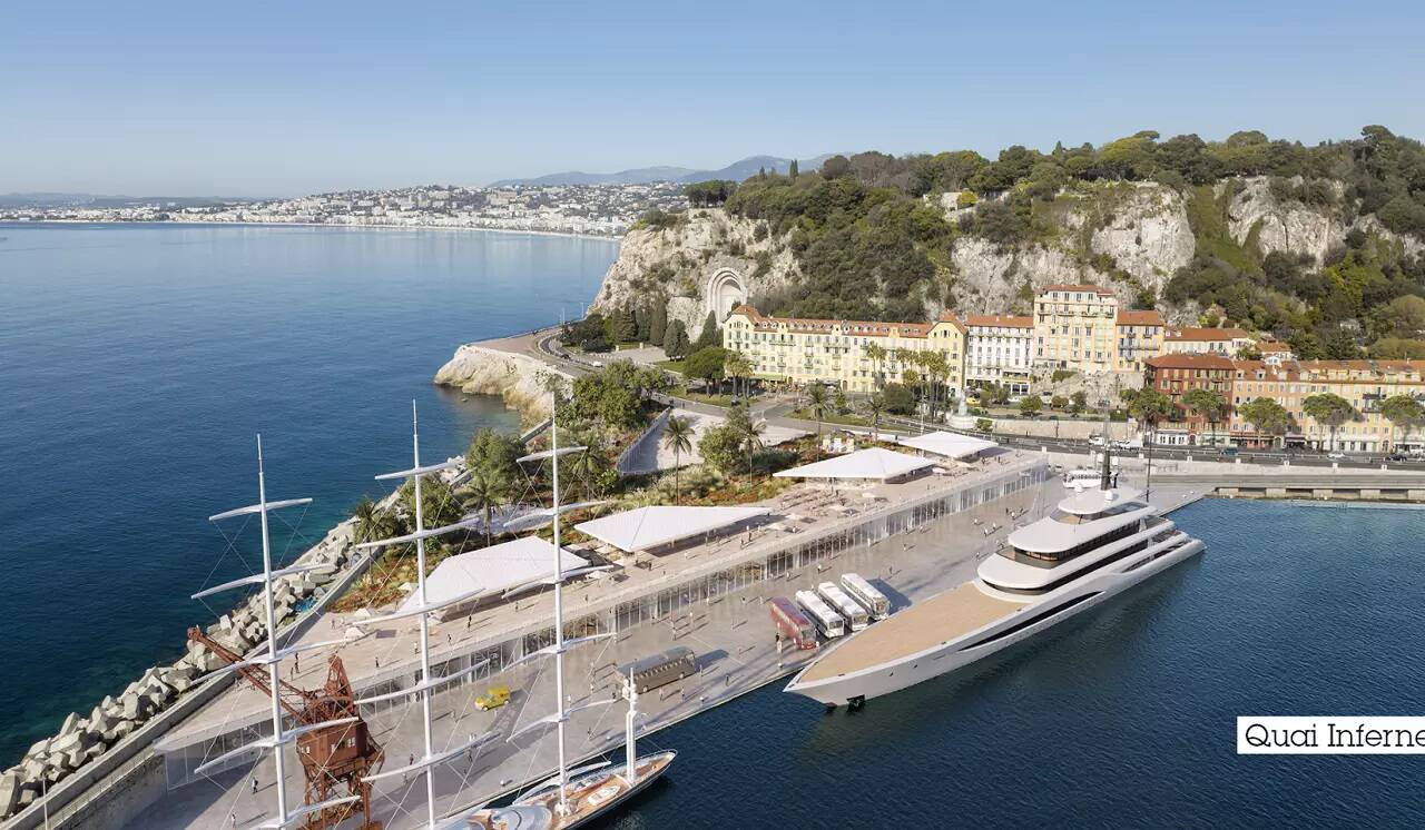 Amphithéâtre, végétalisation, engagement de l'État... La Ville livre de nouveaux détails sur le futur palais des congrès du port de Nice et le sommet des océans
