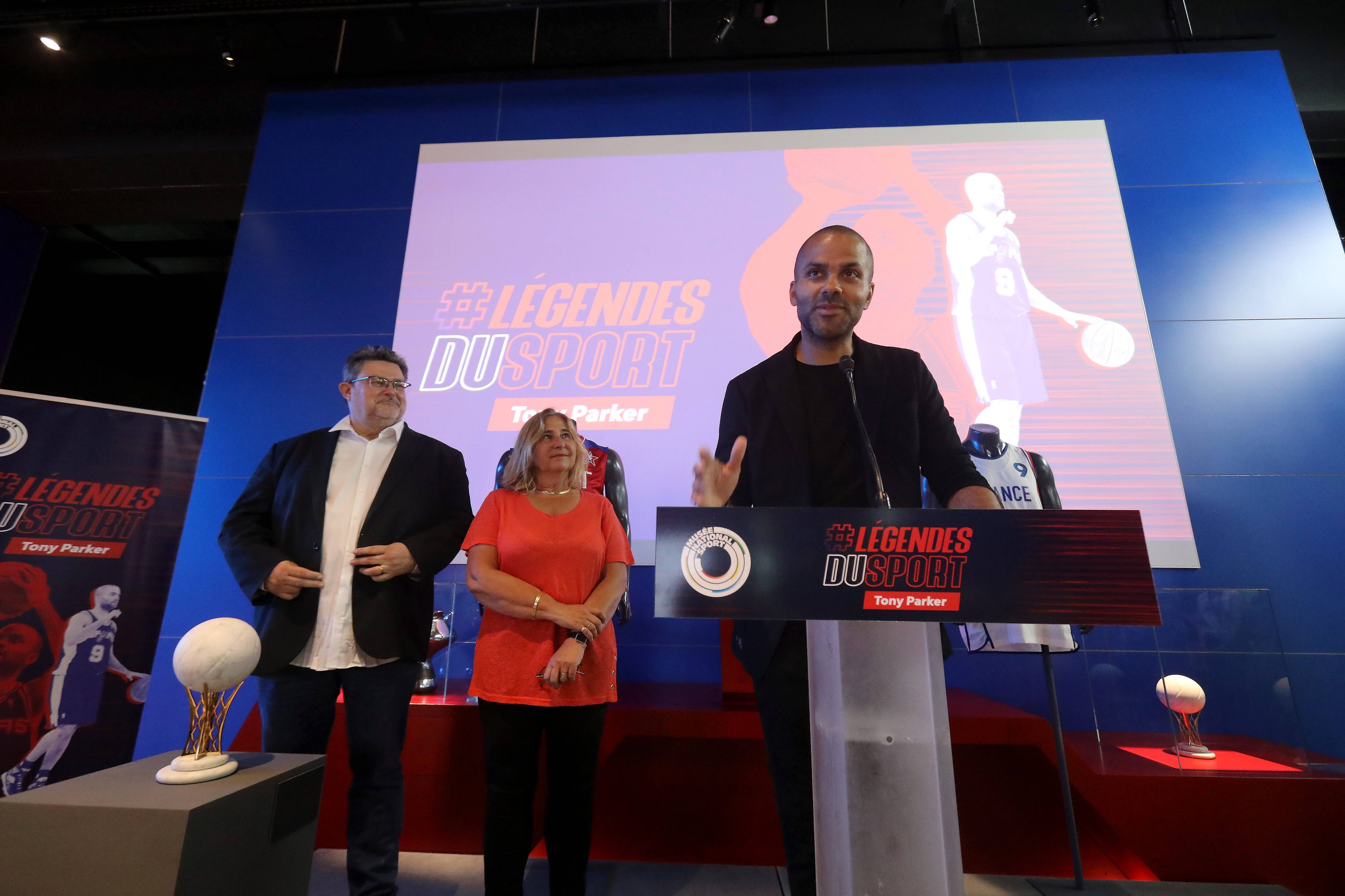 "Je savais que j'étais différent", les confidences de Tony Parker qui est entré ce vendredi dans les légendes du sport au musée national de Nice