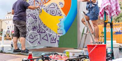 Graffiti Jam: le street art s'épanouit en centre-ville à Saint-Raphaël jusqu'à ce dimanche soir