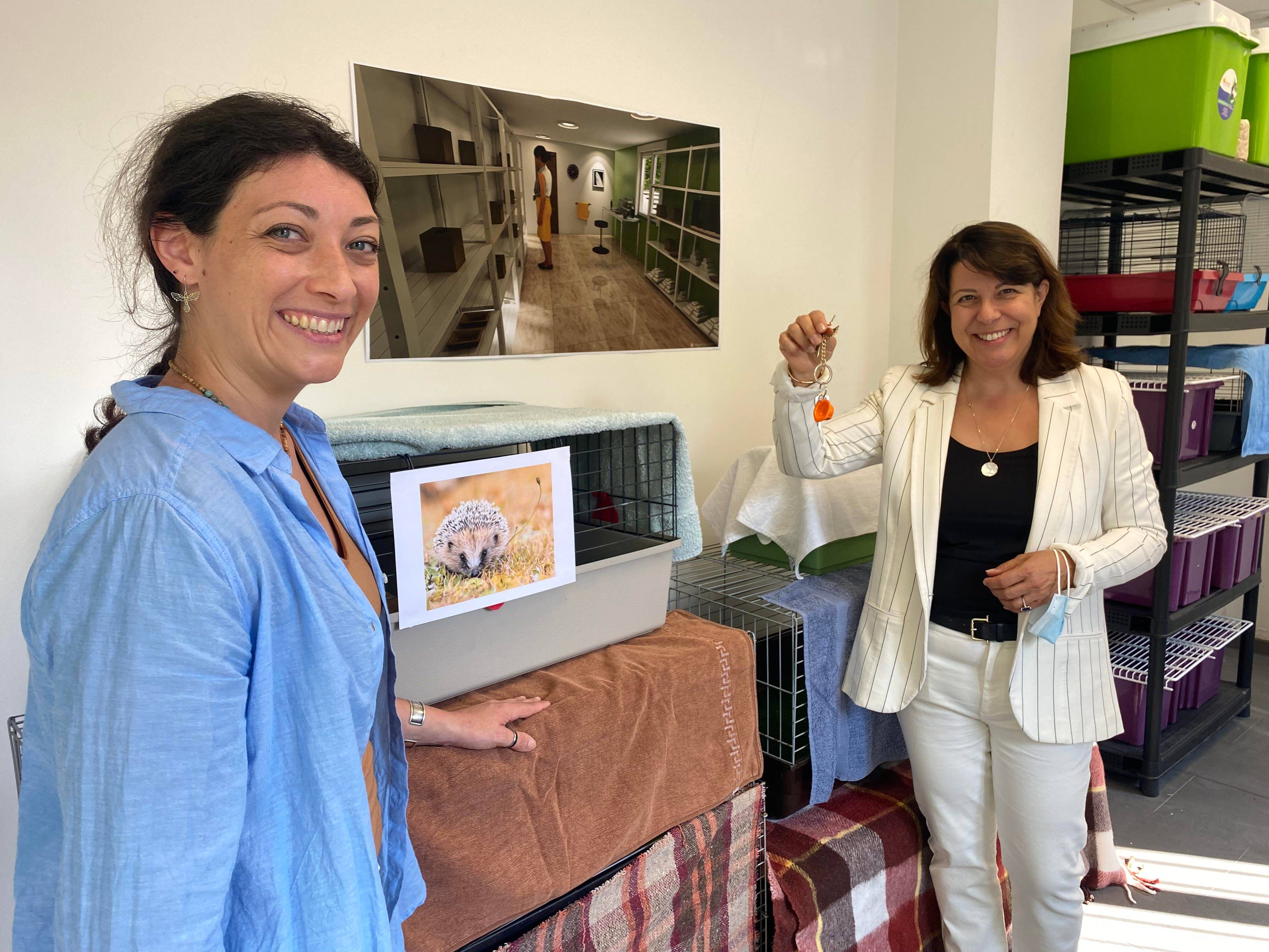 Quel est ce projet de centre de soins pour les oiseaux d'eau sur la Côte d'Azur?