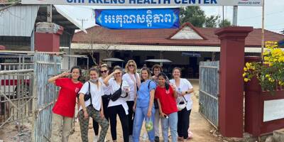 Ces étudiants infirmiers de Draguignan et Saint-Raphaël sont partis en mission humanitaire au Cambodge