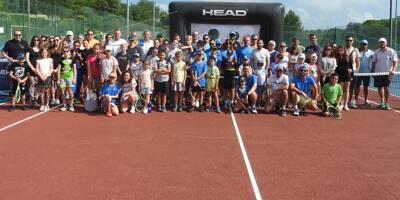 Le Tennis Club de Sainte-Maxime s'engage contre le cancer pédiatrique