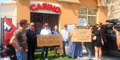 Heure de nuit non payées, problèmes de sécurité... Au Casino Victoria de Grasse, les employés en grève dénoncent les mauvaises conditions de travail