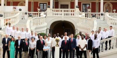 Les champions de France de basket reçus par la famille princière à Monaco