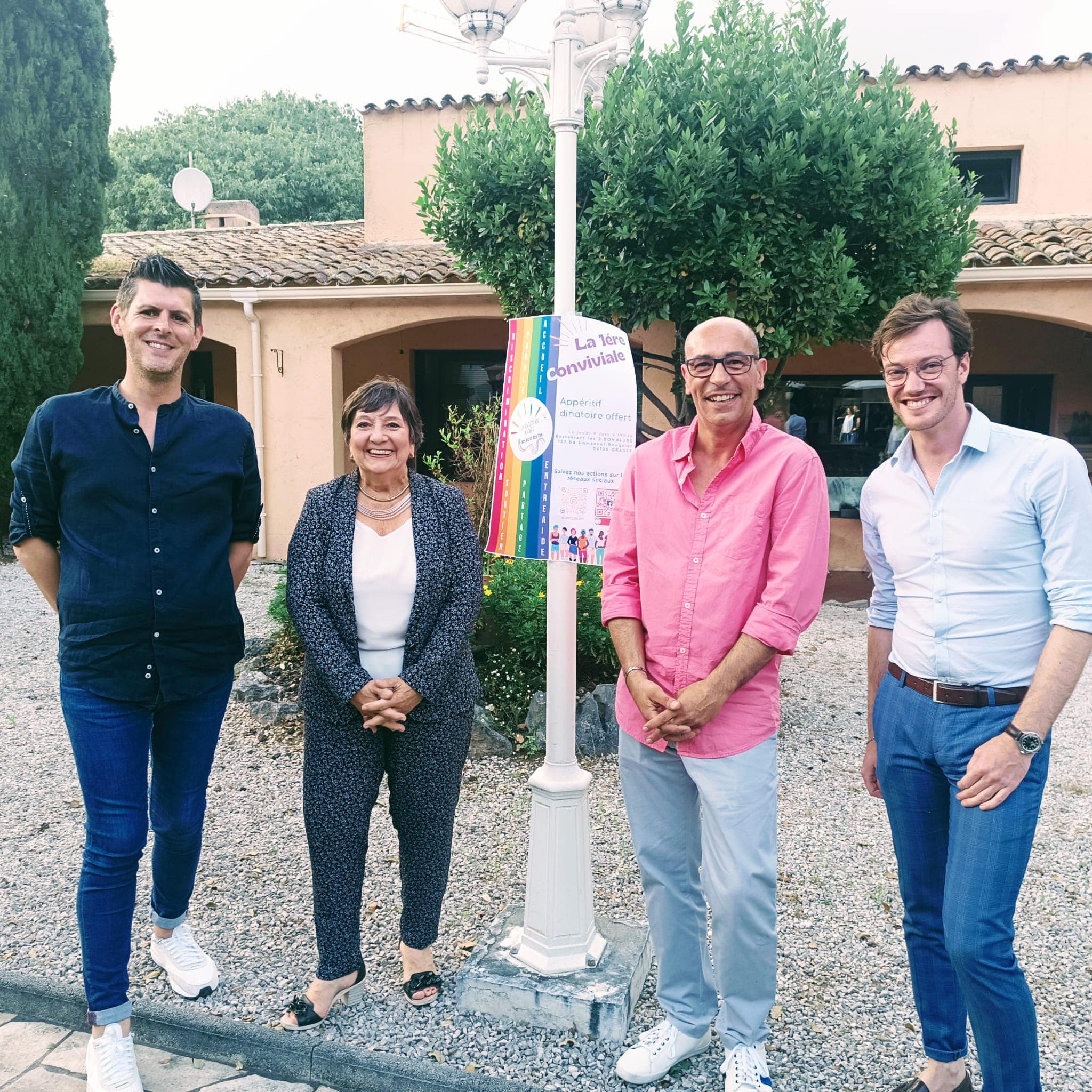 "Une réponse à tous les maux": une association LGBT s'installe à Grasse, une première dans la ville